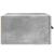 Noptiere montate pe perete 2 buc. gri beton 35x35x20 cm GartenMobel Dekor