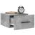 Noptiere montate pe perete 2 buc. gri beton 35x35x20 cm GartenMobel Dekor