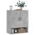 Dulap de perete, gri beton, 60x31x70 cm, lemn compozit GartenMobel Dekor