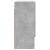 Dulap de perete, gri beton, 60x31x70 cm, lemn compozit GartenMobel Dekor