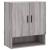 Dulap de perete, gri sonoma, 60x31x70 cm, lemn compozit GartenMobel Dekor