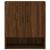 Dulap de perete, stejar maro, 60x31x70 cm, lemn compozit GartenMobel Dekor