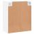Dulap de perete, alb, 60x31x70 cm, lemn compozit GartenMobel Dekor