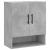 Dulap de perete, gri beton, 60x31x70 cm, lemn compozit GartenMobel Dekor