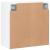 Dulap de perete, alb extralucios, 60x31x60 cm, lemn compozit GartenMobel Dekor