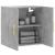 Dulap de perete, gri beton, 60x31x60 cm, lemn compozit GartenMobel Dekor