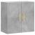 Dulap de perete, gri beton, 60x31x60 cm, lemn compozit GartenMobel Dekor
