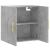 Dulap de perete, gri beton, 60x31x60 cm, lemn compozit GartenMobel Dekor