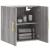 Dulap de perete, gri sonoma, 60x31x60 cm, lemn compozit GartenMobel Dekor