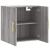 Dulap de perete, gri sonoma, 60x31x60 cm, lemn compozit GartenMobel Dekor
