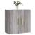 Dulap de perete, gri sonoma, 60x31x60 cm, lemn compozit GartenMobel Dekor