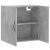 Dulap de perete, gri beton, 60x31x60 cm, lemn compozit GartenMobel Dekor