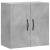 Dulap de perete, gri beton, 60x31x60 cm, lemn compozit GartenMobel Dekor