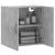 Dulap de perete, gri beton, 60x31x60 cm, lemn compozit GartenMobel Dekor
