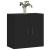Dulap de perete, negru, 60x31x60 cm, lemn compozit GartenMobel Dekor