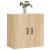 Dulap de perete, stejar sonoma, 60x31x60 cm, lemn compozit GartenMobel Dekor