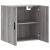 Dulap de perete, gri sonoma, 60x31x60 cm, lemn compozit GartenMobel Dekor
