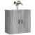 Dulap de perete, gri sonoma, 60x31x60 cm, lemn compozit GartenMobel Dekor