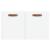 Dulap de perete, alb, 60x36,5x35 cm, lemn prelucrat GartenMobel Dekor