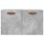 Dulap de perete, gri beton, 60x36,5x35 cm, lemn prelucrat GartenMobel Dekor