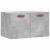 Dulap de perete, gri beton, 60x36,5x35 cm, lemn prelucrat GartenMobel Dekor
