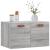 Dulap de perete, gri sonoma, 60x36,5x35 cm, lemn prelucrat GartenMobel Dekor