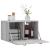 Dulap de perete, gri sonoma, 60x36,5x35 cm, lemn prelucrat GartenMobel Dekor