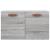 Dulap de perete, gri sonoma, 60x36,5x35 cm, lemn prelucrat GartenMobel Dekor