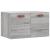 Dulap de perete, gri sonoma, 60x36,5x35 cm, lemn prelucrat GartenMobel Dekor