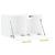 Dulap de perete, alb, 60x36,5x35 cm, lemn prelucrat GartenMobel Dekor