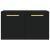 Dulap de perete, negru, 60x36,5x35 cm, lemn prelucrat GartenMobel Dekor