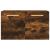 Dulap de perete, stejar fumuriu, 60x36,5x35 cm, lemn prelucrat GartenMobel Dekor