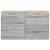 Dulap de perete, gri sonoma, 60x36,5x35 cm, lemn prelucrat GartenMobel Dekor