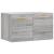 Dulap de perete, gri sonoma, 60x36,5x35 cm, lemn prelucrat GartenMobel Dekor