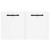 Dulap de perete, alb, 60x36,5x35 cm, lemn prelucrat GartenMobel Dekor