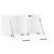 Dulap de perete, alb, 60x36,5x35 cm, lemn prelucrat GartenMobel Dekor