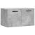 Dulap de perete, gri beton, 60x36,5x35 cm, lemn prelucrat GartenMobel Dekor