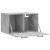 Dulap de perete, gri beton, 60x36,5x35 cm, lemn prelucrat GartenMobel Dekor