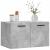 Dulap de perete, gri beton, 60x36,5x35 cm, lemn prelucrat GartenMobel Dekor
