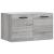 Dulap de perete, gri sonoma, 60x36,5x35 cm, lemn prelucrat GartenMobel Dekor