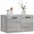Dulap de perete, gri sonoma, 60x36,5x35 cm, lemn prelucrat GartenMobel Dekor