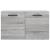 Dulap de perete, gri sonoma, 60x36,5x35 cm, lemn prelucrat GartenMobel Dekor