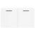 Dulap de perete, alb, 60x36,5x35 cm, lemn prelucrat GartenMobel Dekor