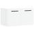 Dulap de perete, alb, 60x36,5x35 cm, lemn prelucrat GartenMobel Dekor