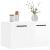 Dulap de perete, alb extralucios, 60x36,5x35 cm, lemn compozit GartenMobel Dekor