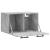 Dulap de perete, gri beton, 60x36,5x35 cm, lemn prelucrat GartenMobel Dekor