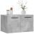 Dulap de perete, gri beton, 60x36,5x35 cm, lemn prelucrat GartenMobel Dekor