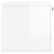 Dulap de perete, alb extralucios, 80x36,5x35 cm, lemn compozit GartenMobel Dekor