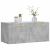 Dulap de perete, gri beton, 80x36,5x35 cm, lemn compozit GartenMobel Dekor