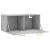 Dulap de perete, gri beton, 80x36,5x35 cm, lemn compozit GartenMobel Dekor
